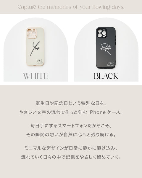 Memory Signature iPhone Case