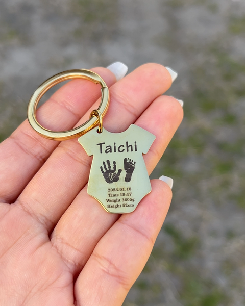 Baby Memorial Key Holder
