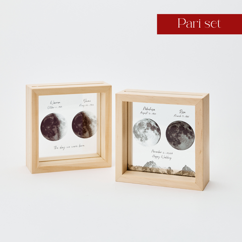 【お得なペアセット】Birthday Moon Flame