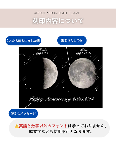 【お得なペアセット】Moonlight Flame