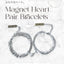 Magnet Heart Pair Bracelets｜マグネットハート ペアブレスレット