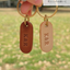 【お得なペアセット】Initial Leather Key Holder