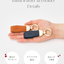 Signature leather keyring